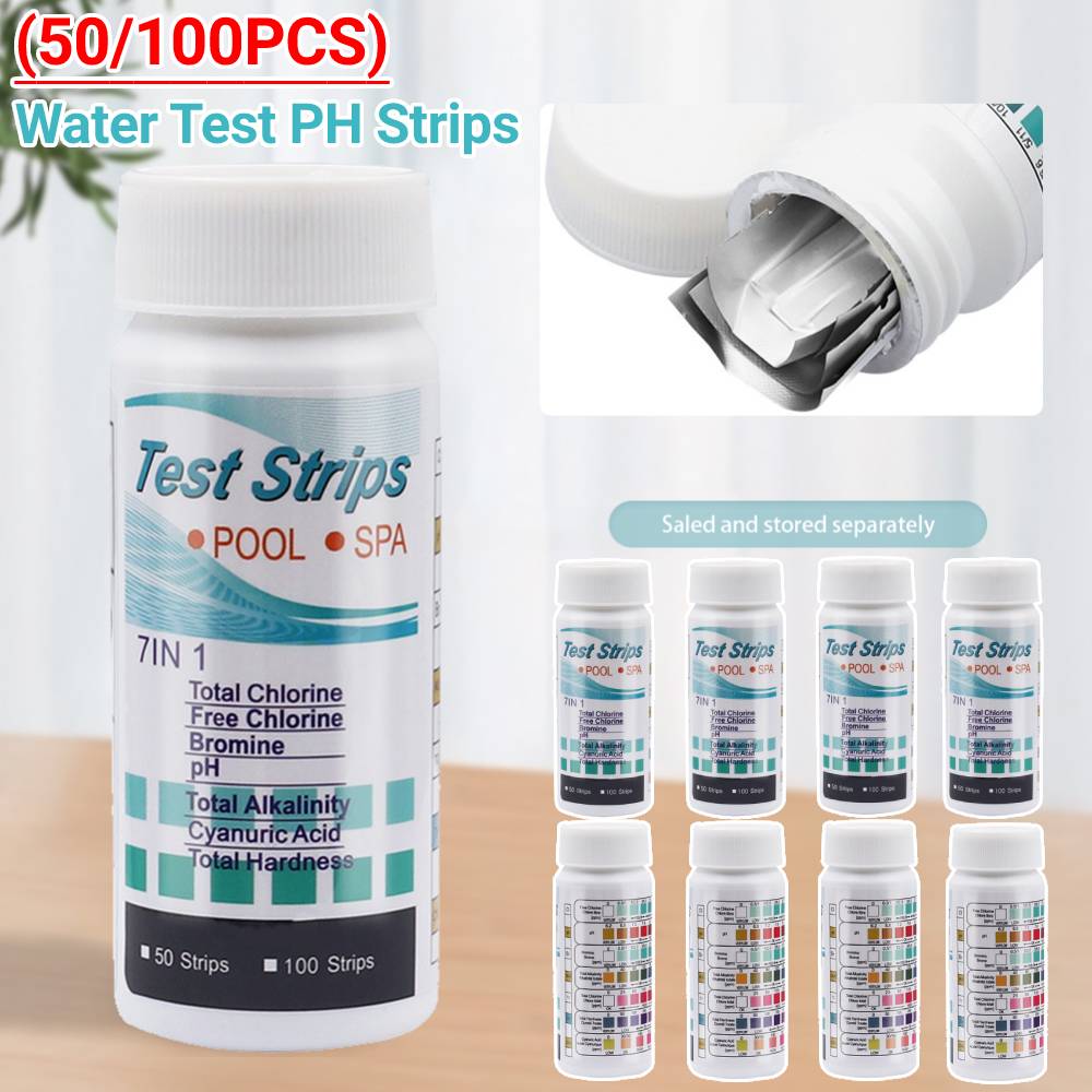 50/100PCS Water Test PH Strips - Ph Strip Test 评论和价格