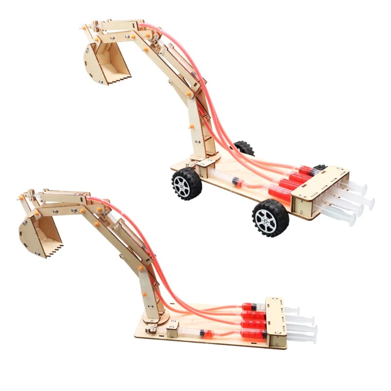 Handmade Hydraulic Excavator D - Science Project 评论和价格