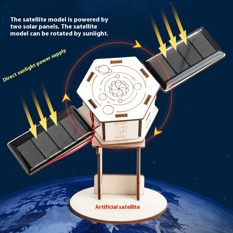 DIY Solar Satellite Artificial - Science Project 评论和价格