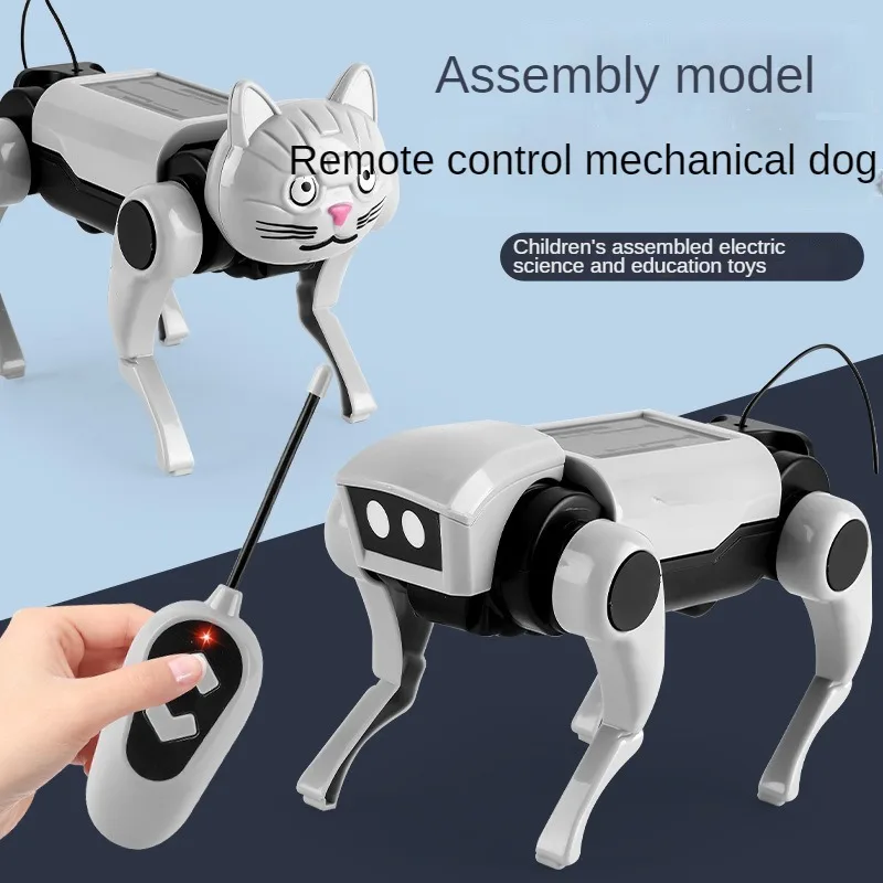Solar Rc Robot Dog Kids Toy Sc - Science Project Robot 评论和价格