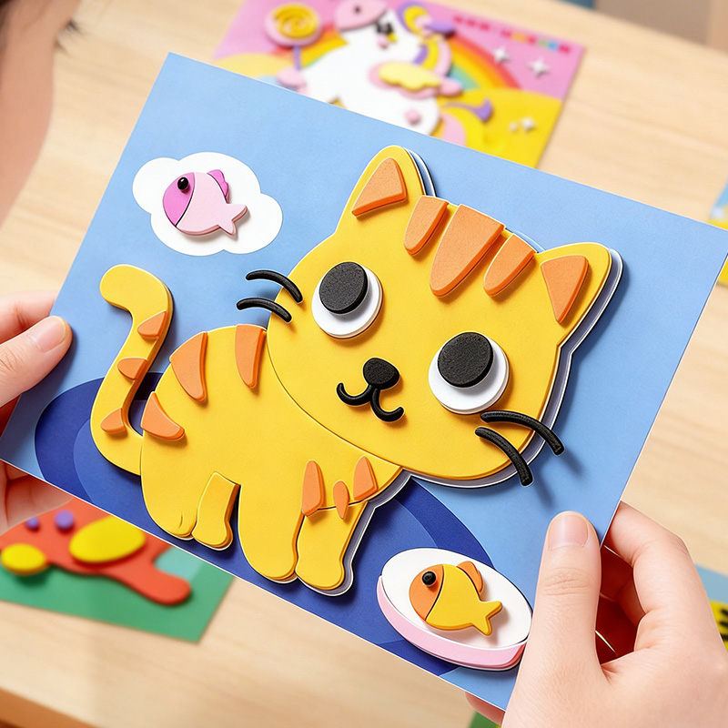 Children's 3D Stickers, 10 Ran - Science Project 评论和价格