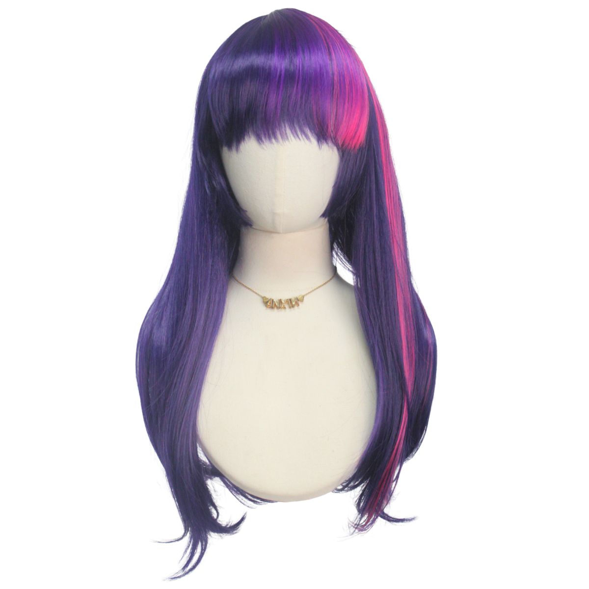Pink Purple Neat Bangs Long St - Science Bob 评论和价格