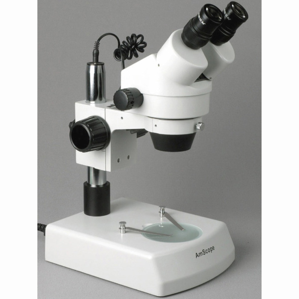 Binocular Stereo Zoom Microsco - Amscope Microscope Stereo 7X-45X 评论和价格