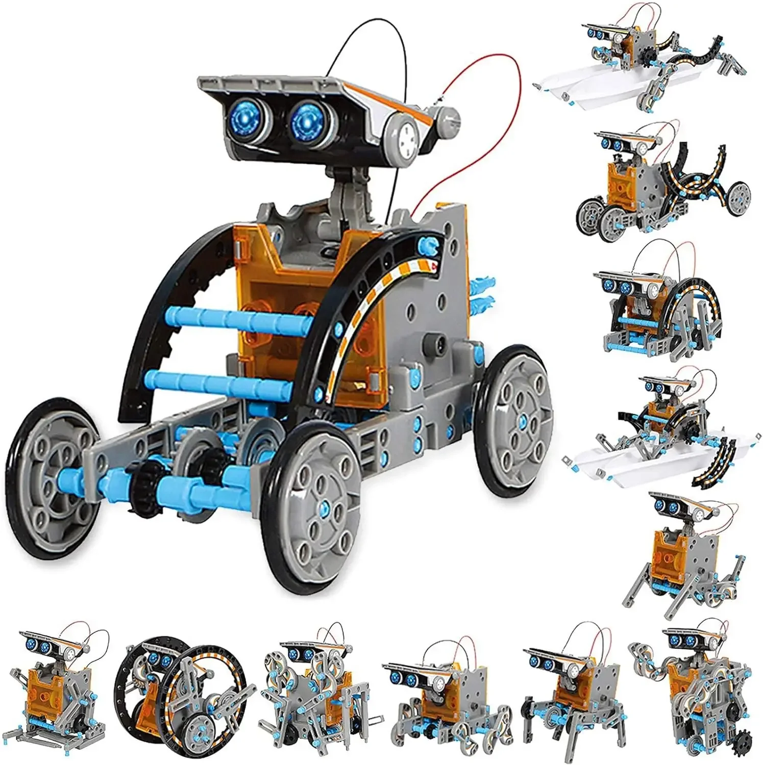 13-in-1 Education Solar Robot  - Science Project Robot 评论和价格