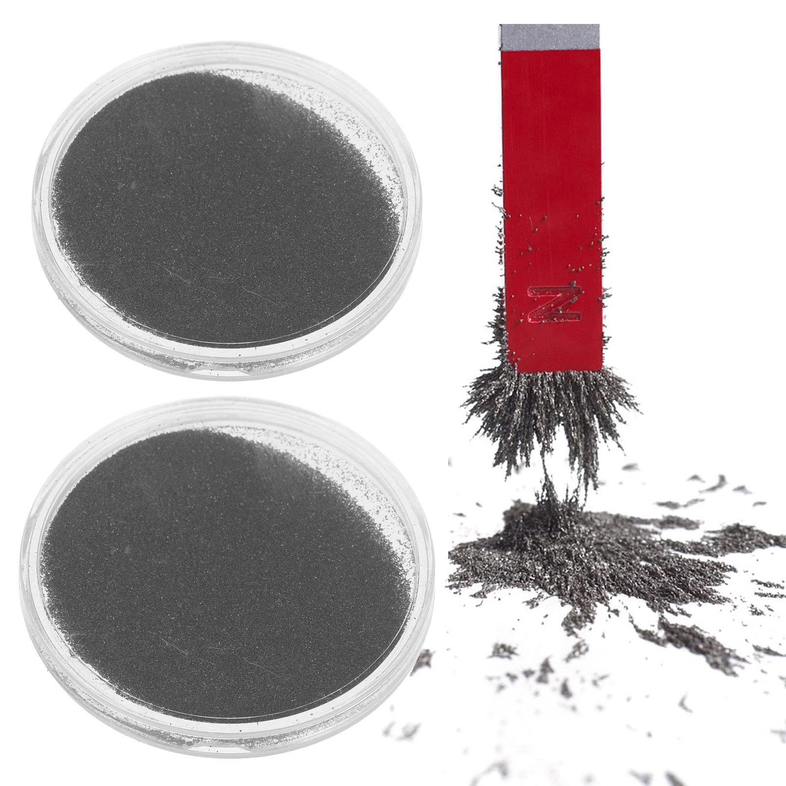 5Pcs Teaching Iron Powder for  - Science Project 评论和价格