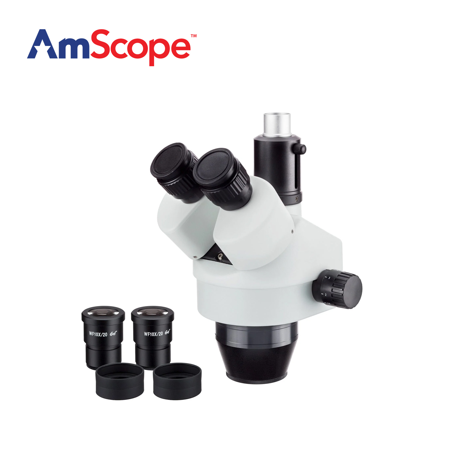 AmScope 7X-45X Magnification T - Amscope Microscope Stereo 7X-45X 评论和价格