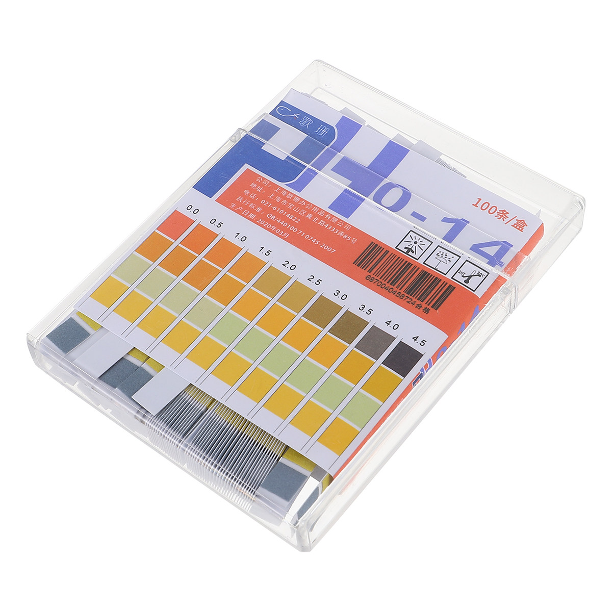100pcs Ph Test Paper Waterproo - Ph Strip Test 评论和价格