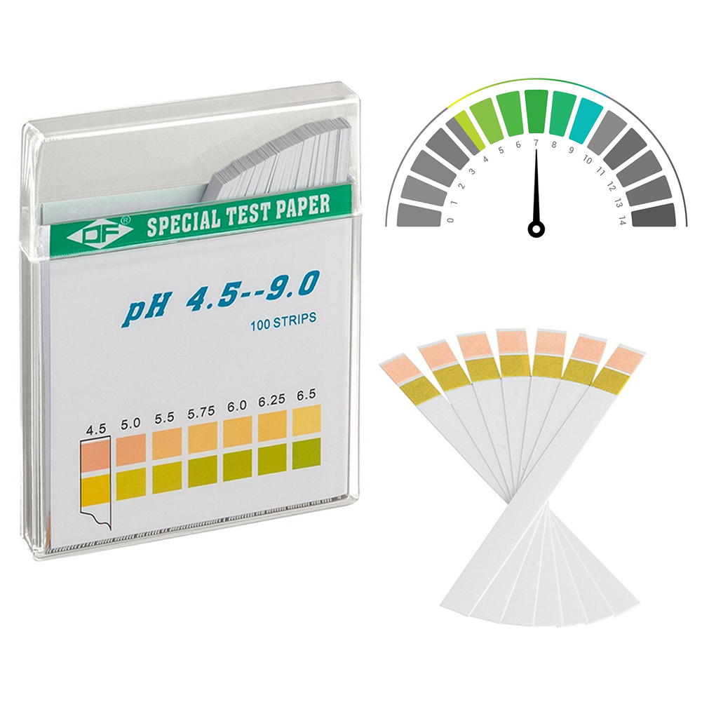 100Pcs PH Paper Strips Kit Hou - Water Testing Kit 评论和价格