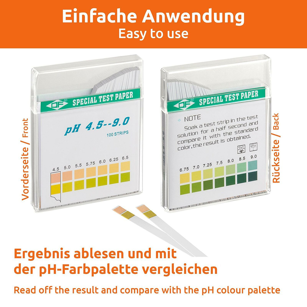 100Pcs PH Paper Strips Kit Hou - Water Testing Kit 评论和价格
