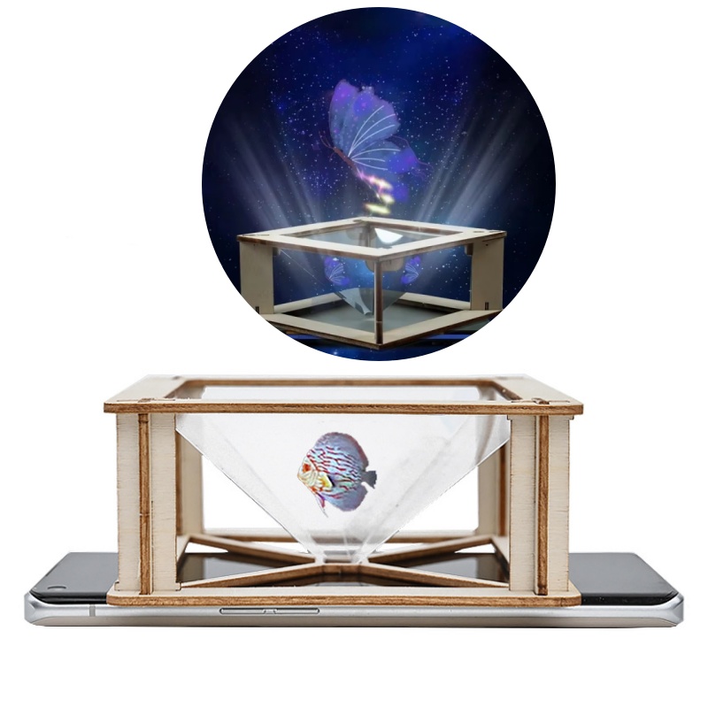 DIY 3D Holographic Projector K - Science Project 评论和价格