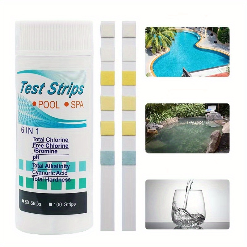 6-in-1 Pool & Spa Water Test S - Ph Strip Test 评论和价格