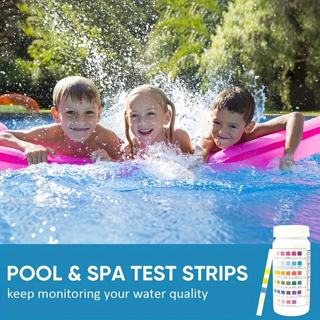 6-in-1 Pool & Spa Water Test S - Ph Strip Test 评论和价格