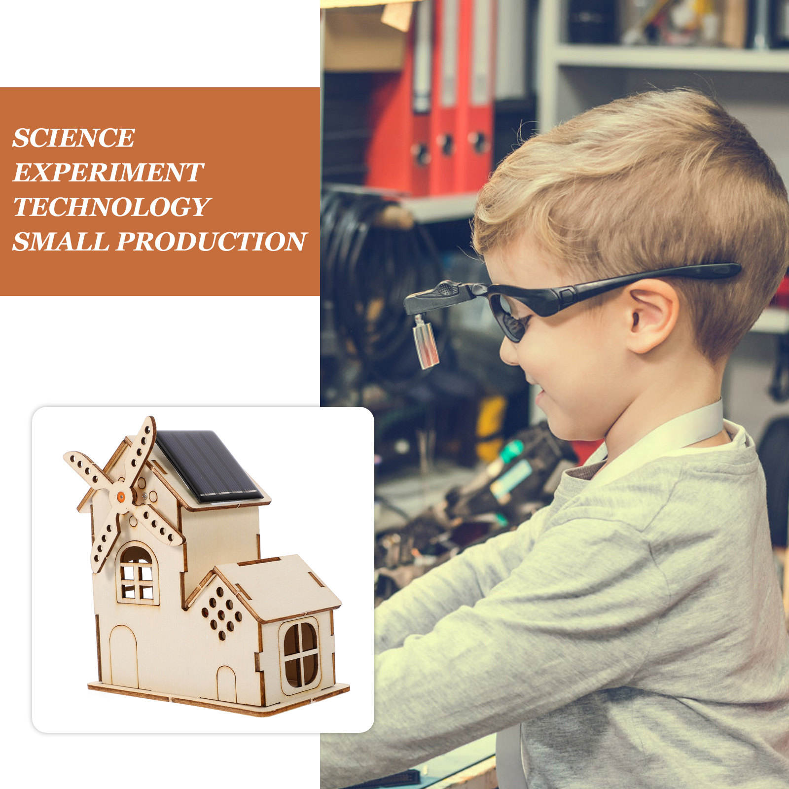 1Set Solar Windmill Assembly S - Science Project 评论和价格