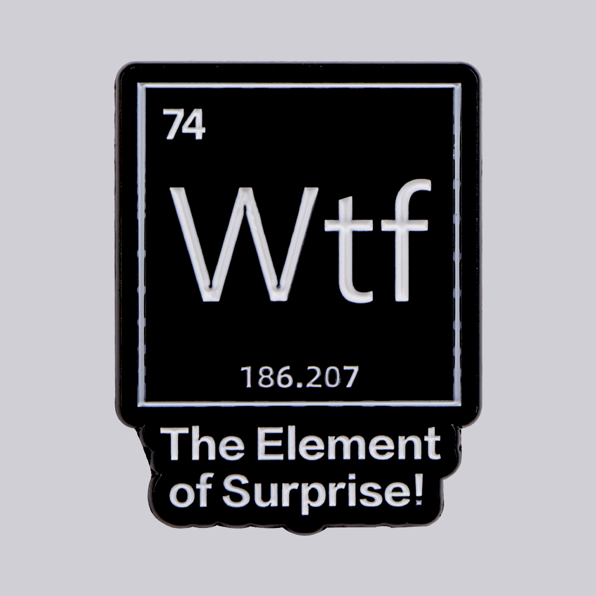 Chemical Element 74 Enamel Pin - Science Bob 评论和价格