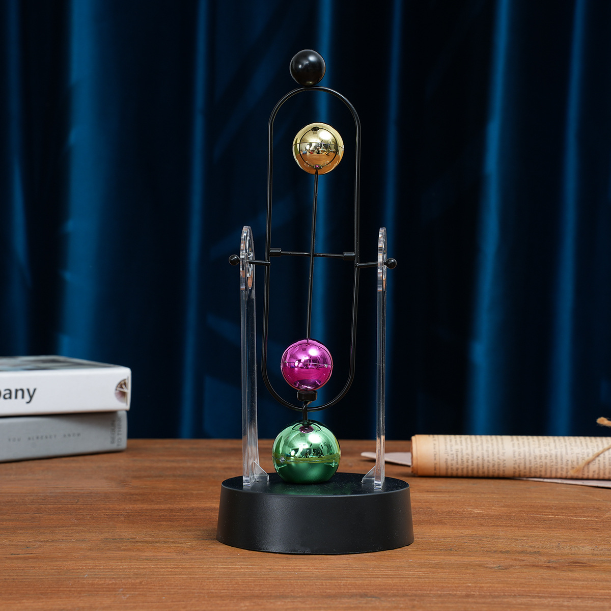 Newton Pendulum Perpetual Moti - Newton Cradle Large 评论和价格