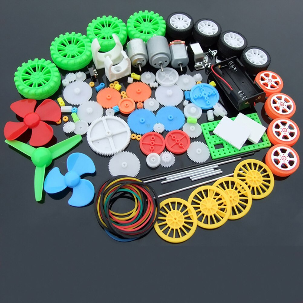 112pcs DC Motor Kit Electric M - Science Project 评论和价格