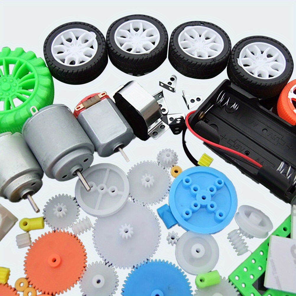 112pcs DC Motor Kit Electric M - Science Project 评论和价格