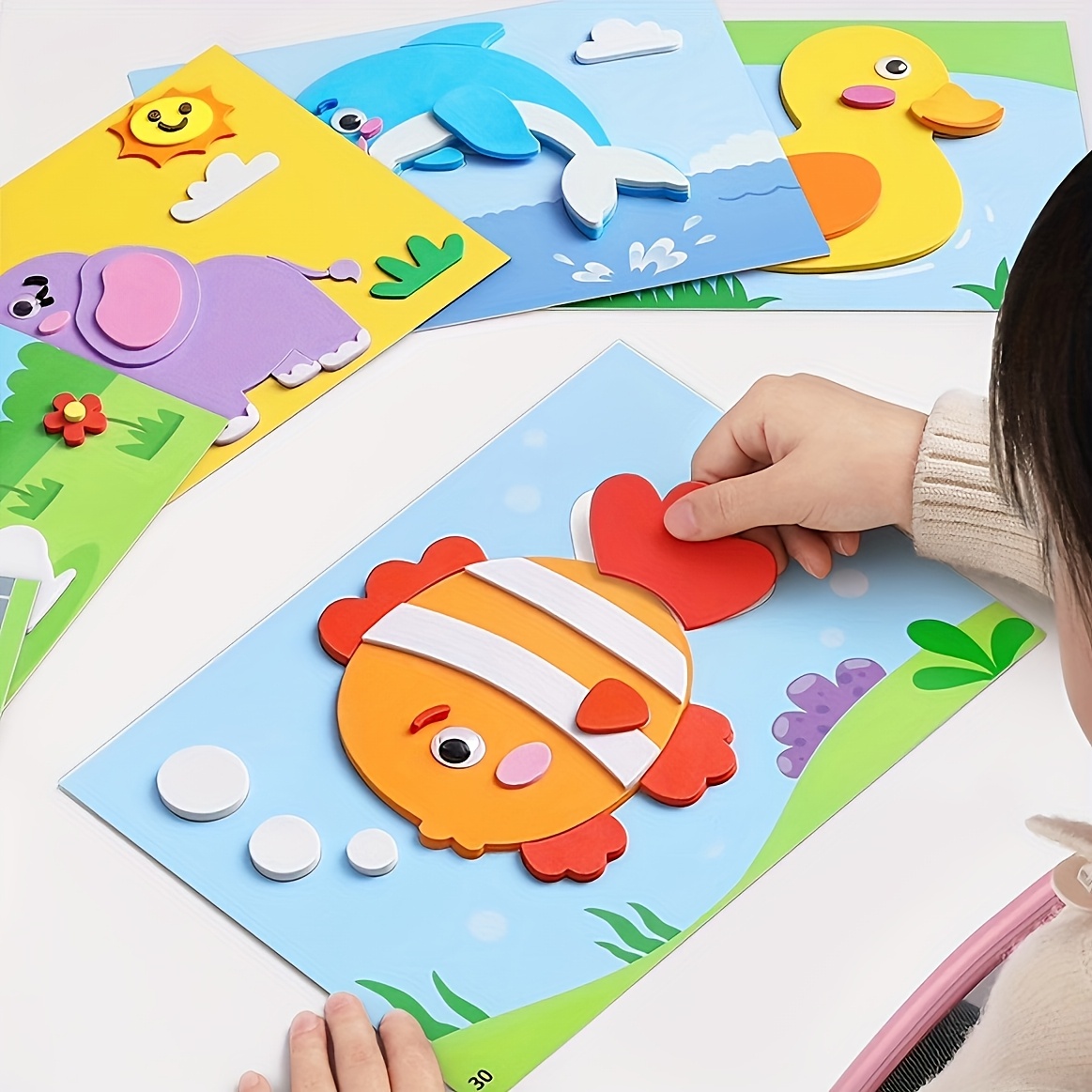 3D Stickers for Kids, Disposab - Science Project 评论和价格
