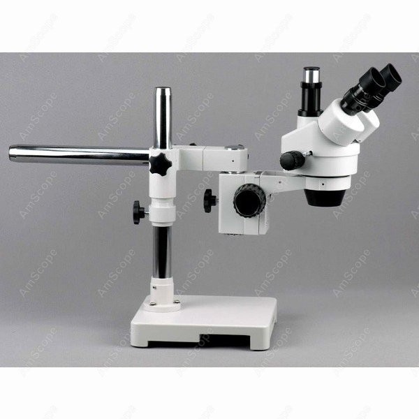 AmScope SM-3T Trinocular Zoom  - Amscope Microscope Stereo 7X-45X 评论和价格